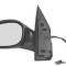 Oglinda exterioara Citroen C2 (Jm) 01.2003-11.2009 partea stanga View Max crom convex carcasa neagra reglare electrica cu incalzire