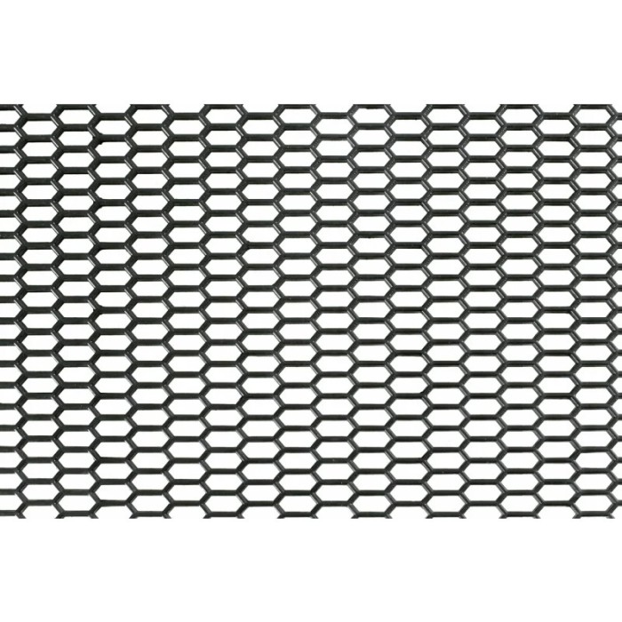 Plasa grila spoiler plastic Negru - Hexagon mic 8x18mm - 120x40cm Garage AutoRide