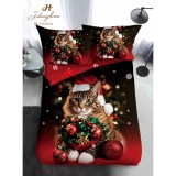 Cumpara ieftin Lenjerie de pat 1 Persoana - Model de Craciun - SPR404007