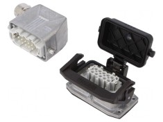 Conector HDC 500V 16A 10 PIN 10 PE