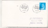 bnk fil Spania 1980 - aerofilatelie - Plic cu stampila ocazionala Expofil
