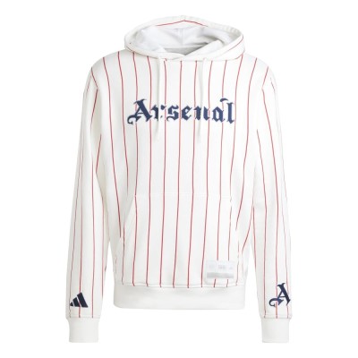 FC Arsenal hanorac de bărbați cu glugă US Pack white - XXL foto
