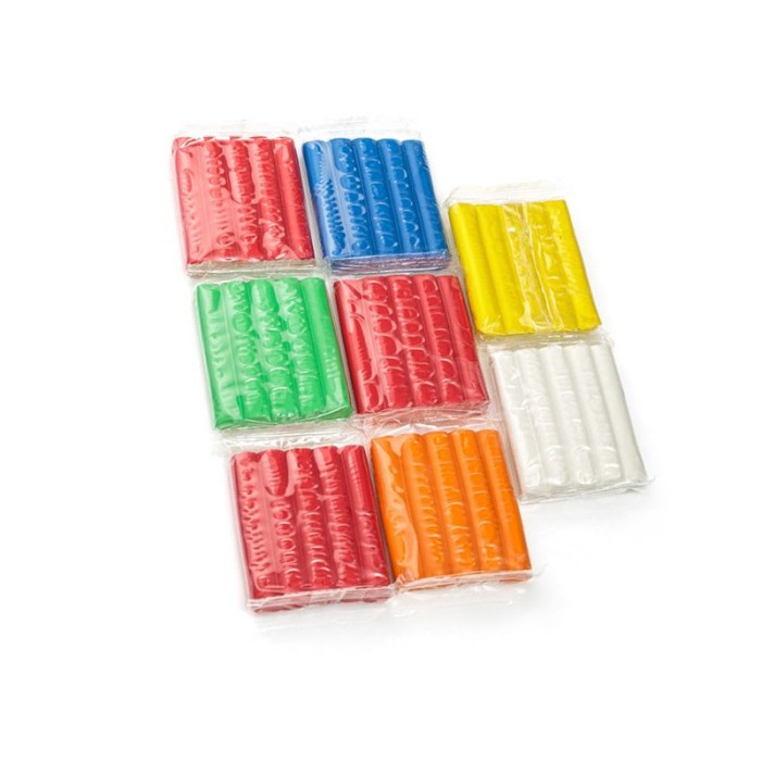 Set Plastilina 6 culori, 500 g, ATU-085277