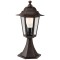 Felinar cu picior 6104R, 1 x E27, H 40.9 cm, rustic