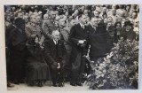 FUNERARIILE CANCELARULUI AUSTRIAC ENGELBERT DOLLFUSS, ASASINAT IN 1934, FOTOGRAFIE DE PRESA , MONOCROMA, PE HARTIE LUCIOASA , DATATA 1934