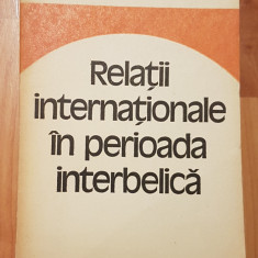 Relatii internationale in perioada interbelica. Studii