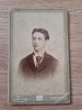 Fotografie tip cdv , Korn Bucuresci / Mihail Cornescu, fiul generalului Cornescu