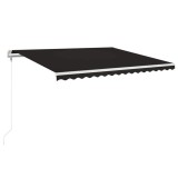 Cumpara ieftin Copertina electrica cu LED si senzor 4,5 x 3,5 m Antracit