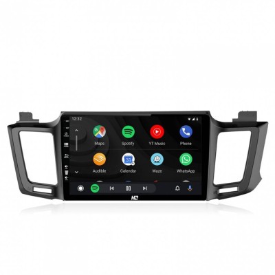 Navigatie Toyota RAV4 (2013-2018) 4GB RAM Android 13 Quadcore DSP GPS Wi-FI Carplay Android Auto USB Bluetooth Waze Touchscreen 10.1 Inch foto