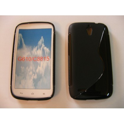 Husa Silicon S-Line Huawei G610 Negru