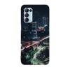 Husa compatibila cu Oppo A76 model Night Traffic, Silicon, TPU, Viceversa, Transparent, Carcasa