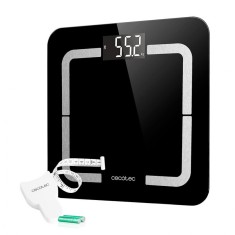Cantar de baie Cecotec Surface Precision Smart Healthy, LCD, 180 kg, Four Precision, BabyWeight