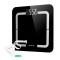 Cantar de baie Cecotec Surface Precision Smart Healthy, LCD, 180 kg, Four Precision, BabyWeight