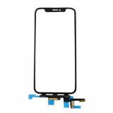 Geam Touchscreen cu OCA iPhone X Negru Service Pack, Apple