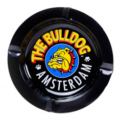 Scrumiera The Bulldog Amsterdam, Metal, Original Black foto