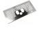Grilaj tava/suport cana espressor Melita caffeo ci touch,silber,weiss,scwarz
