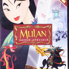 DVD animatie: Mulan ( original, dublat si subtitrare in limba romana )