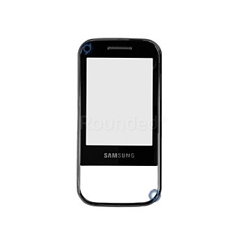 Capac frontal Samsung C3750 Gri metalic foto