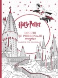 Harry Potter. Carte de colorat. Locuri și personaje magice