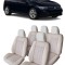 Set huse scaune auto piele alcantara Bej compatibile VW Golf VIII (2020-2025)