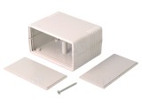 Carcasă ABS Gri cu Panou 89x64x47mm
