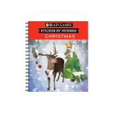 Brain Games Sticker by Number Christmas