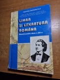 Manual delimba si literatura romana - pentru clasa a 12-a - din anul 1995