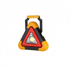 Proiector luminos pentru semnalizare urgente XF-6889, 500 lm, LED COB, incarcare solara foto