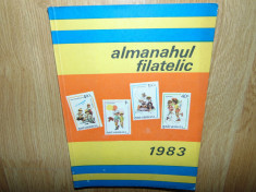 ALMANAHUL FILATELIC ANUL 1983 foto