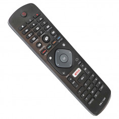Telecomanda , Compatibila Philips, RM-L 1285, cu buton Netflix, neagra