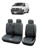 Cumpara ieftin Set Huse Scaune piele si textil VW Transporter (2003-2015) 3 locuri