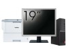 Pachet Calculator Second Hand LENOVO V520s SFF, Intel Core i5-7500 3.40GHz, 8GB DDR4, 256GB SSD + Monitor 19&amp;quot; &amp; Imprimanta Brother HL-L6300DW New