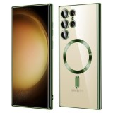Husa pentru Samsung Galaxy S23 Ultra - Techsuit Luxury Crystal MagSafe - Deep Green