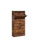 Cumpara ieftin Pantofar, Vasagle, Maro Rustic, 60 x 24 x 120 cm, 3 usi