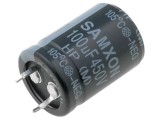 Condensator Electrolitic SNAP-IN 100uF 450V &Oslash;22x30mm 20%