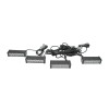 Set 4 stroboscoape cu 6 LED-uri, lumina galbena 12V Breckner Germany