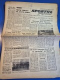 ziarul sportul popular 27 septembrie 1966