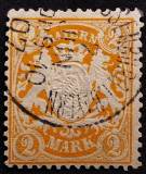 Germania, Bayern 1890, Michel#64, 2 Mark