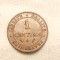 FRANTA 1 CENTIME 1887