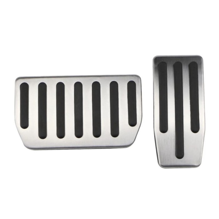 Ornamente inox pedale Tesla Model S, Model X an fabricatie 2012 - 2021