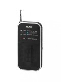 Akai APR-350 Pocket AM-FM Radio, &quot;APR-350&quot; (timbru verde 2 lei)
