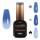Cumpara ieftin Oja Semipermanenta Termica 3 Culori LUXORISE ThermoCool - Celestial Mirage 10ml