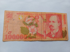 Romania -100000 lei 1998 foto