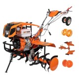 Cumpara ieftin Motosapatoare RURIS 913ACC, 13 CP, Benzina, roti cauciuc 5.00-12+plug reversibil rev2+roti metalice 500+set contragreutati 20kg
