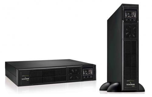 UPS Tecnoware &quot;EVO DSP PLUS&quot;, Online, Tower/rack, 2160 W, fara AVR, IEC x 8, display LCD, back-up 11 - 20 min. &quot;FGCEDP2402RTIEC&quot; (timbru verde 11 lei)
