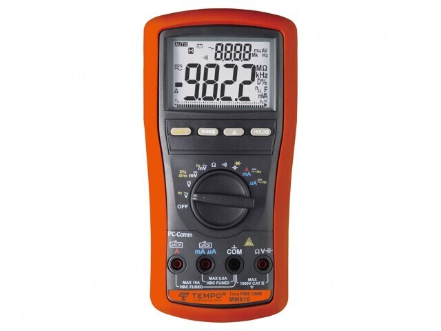 Multimetru Digital True RMS LCD MM810