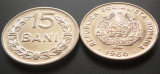 Moneda 15 BANI - RS ROMANIA, anul 1966 *cod 2252 --- XF
