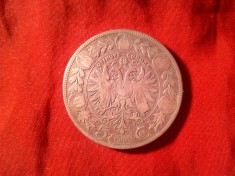 Moneda 5 Coroane Austria 1900 Franz Josef I ,argint 900 cal Buna - F.Buna 24g