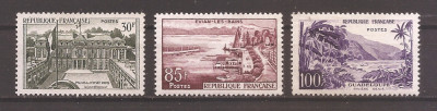 Franta 1959 - Peisaje - Valori noi, MNH foto