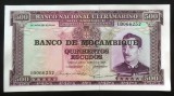 Bancnota 500 ESCUDOS - MOZAMBIQUE (COLONIE PORTUGHEZA) 1967 * Cod 504 - UNC